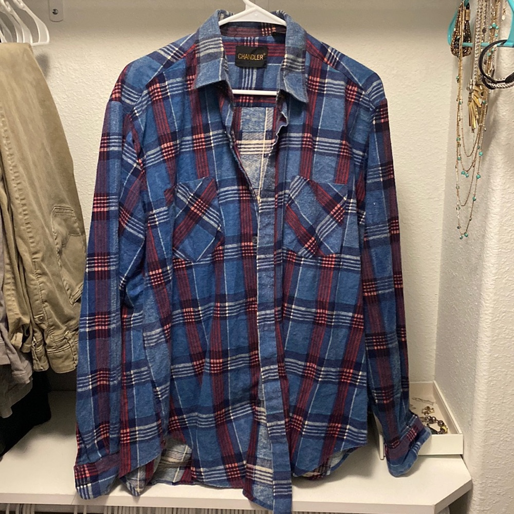 Vintage Chandler Men’s Flannel Shirt